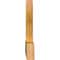 Ekena Millwork Portland Rough Sawn Timber Gable Bracket, Western Red Cedar, 48"W x 16"H x 2"D x 4"F, 8/12 Pitch GBW048X16X0204POR00RWR - alternate 4